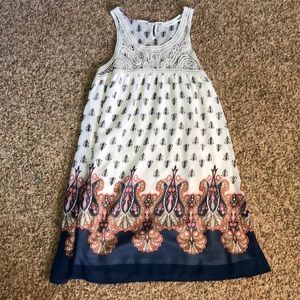 Western Paisley print dress
